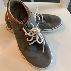 Boys Sperry Canvas Shoes